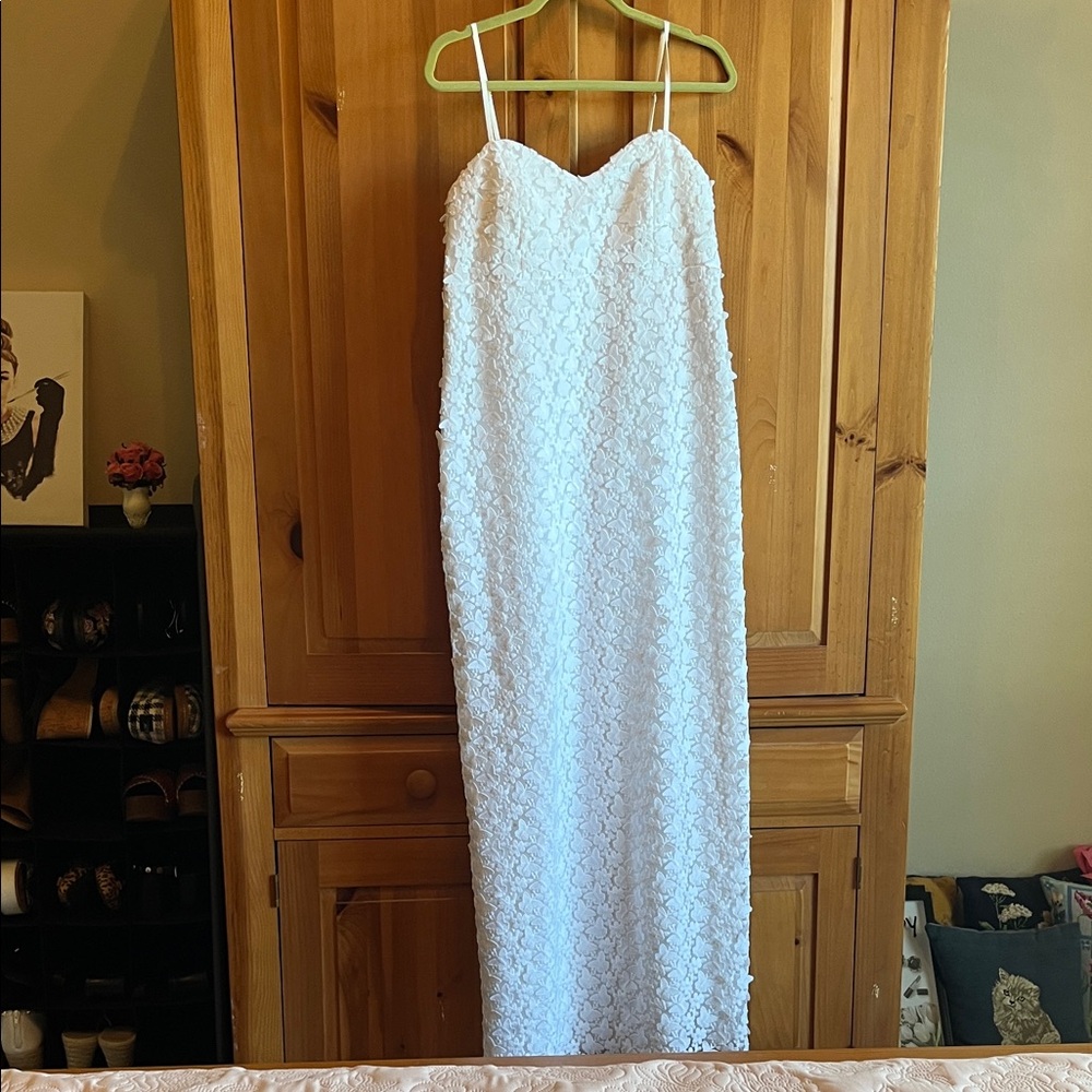 NWT Lilly Pulitzer Gillian Lace Maxi Butterfly Slip Dress - Picture 5 of 16